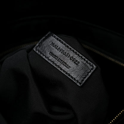 Saint Laurent Lambskin Quilted Maxi Icare Shopping Tote Black 8 of 10