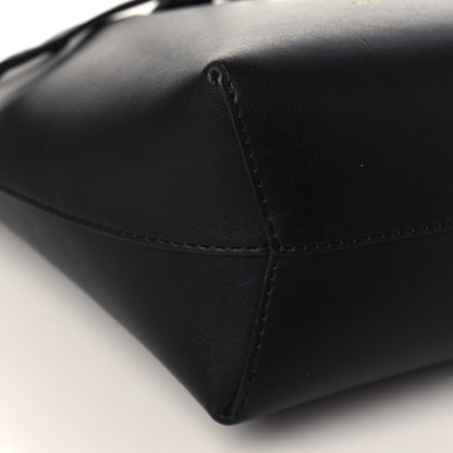 Mansur Gavriel Vegetable Tanned Calfskin Mini Mini Bucket Bag Black Ballerina 8 of 9
