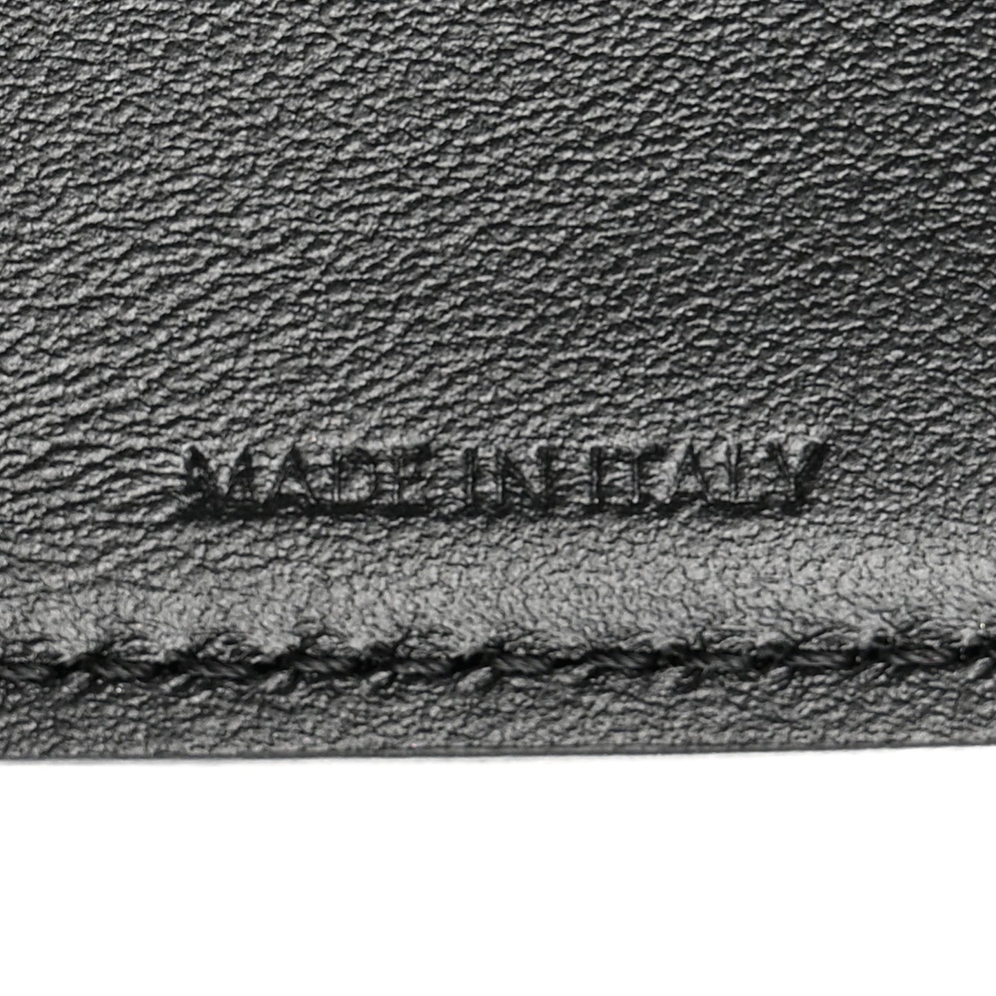 Shiny Smooth Lambskin Small Triomphe Wallet Black