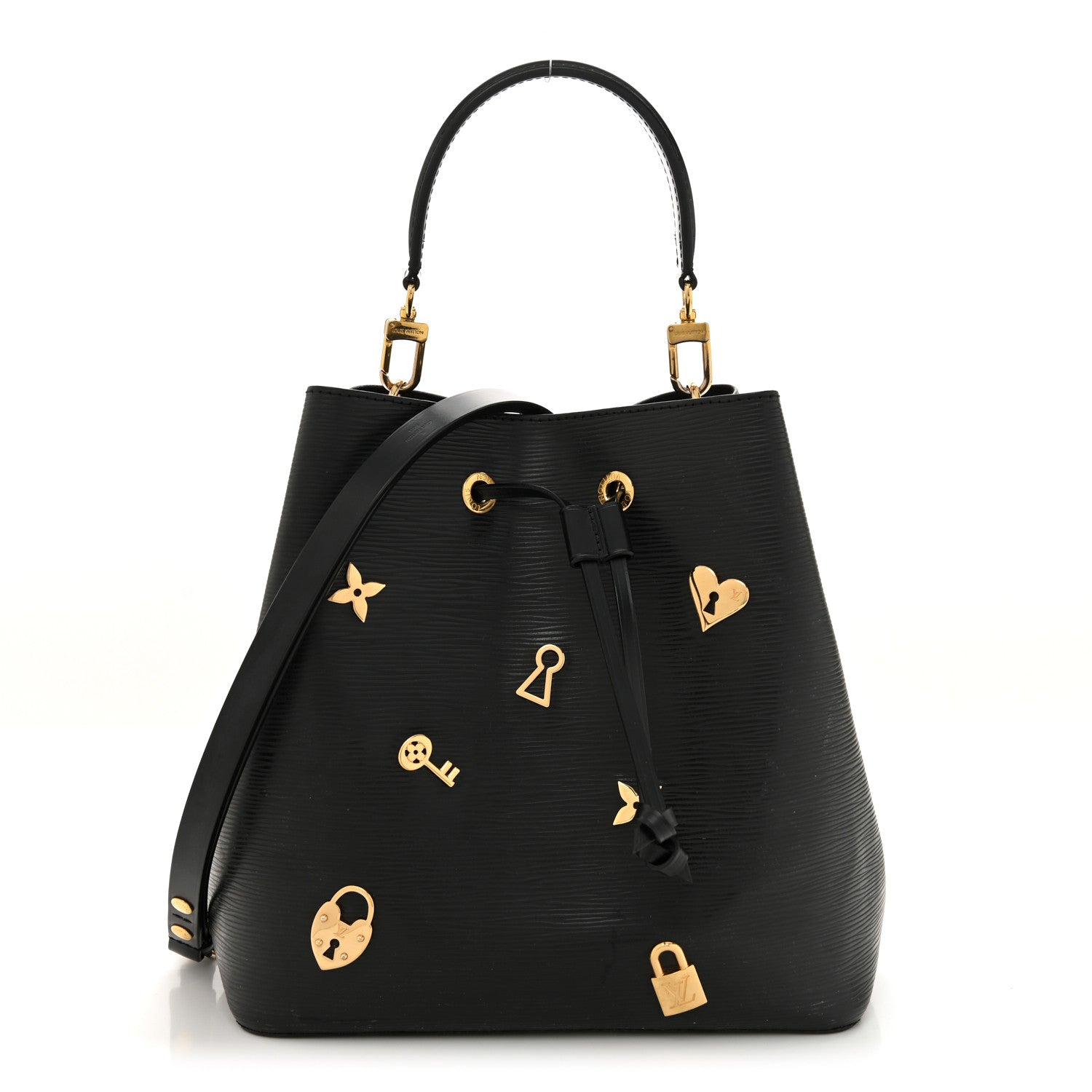 Louis Vuitton Epi Love Lock Neonoe Black 1 of 12