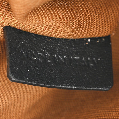 Celine Triomphe Canvas Logo Coin and Card Pouch With Hook Black 6 of 8