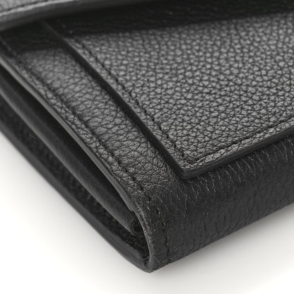 Louis Vuitton Soft Calfskin My Lockme Wallet Black 7 of 8