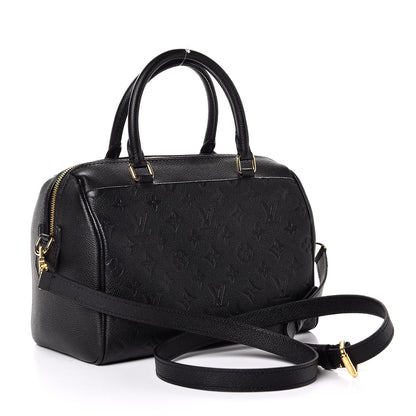 Louis Vuitton Empreinte Speedy Bandouliere 25 NM Black 4 of 8