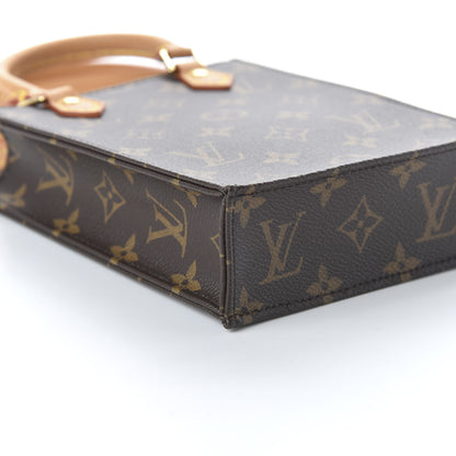 Louis Vuitton Monogram Petit Sac Plat 6 of 10