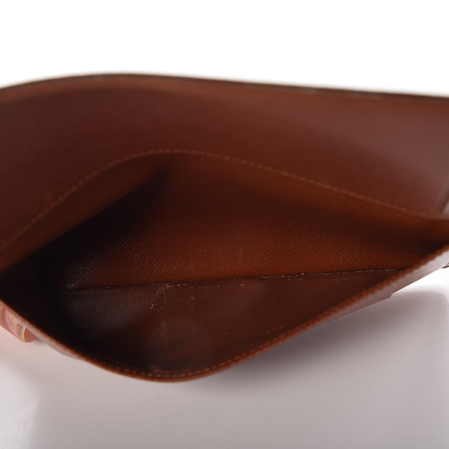 Monogram Checkbook Holder Wallet