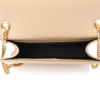 Saint Laurent Grain De Poudre Small Monogram Kate Satchel Nude Powder 4 of 11