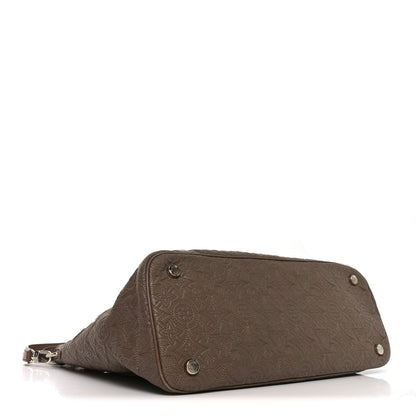 Louis Vuitton Monogram Lambskin Antheia Ixia MM Olive 4 of 9