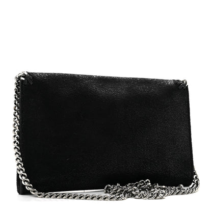 Stella McCartney Shaggy Deer Mini Falabella Crossbody Bag Black 3 of 12