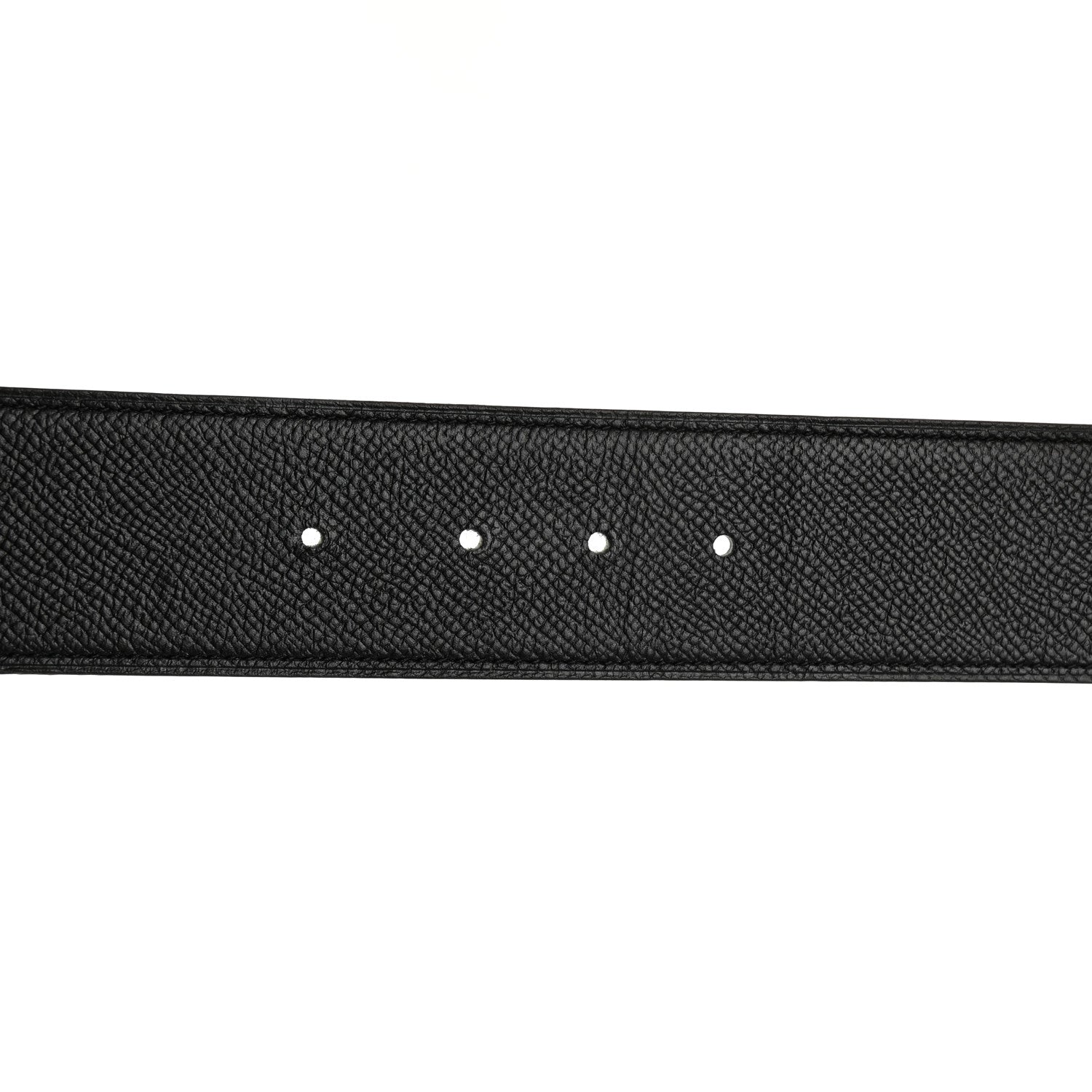 Hermes Epsom 42mm Belt Strap 90 Black Vert Anglais 5 of 10