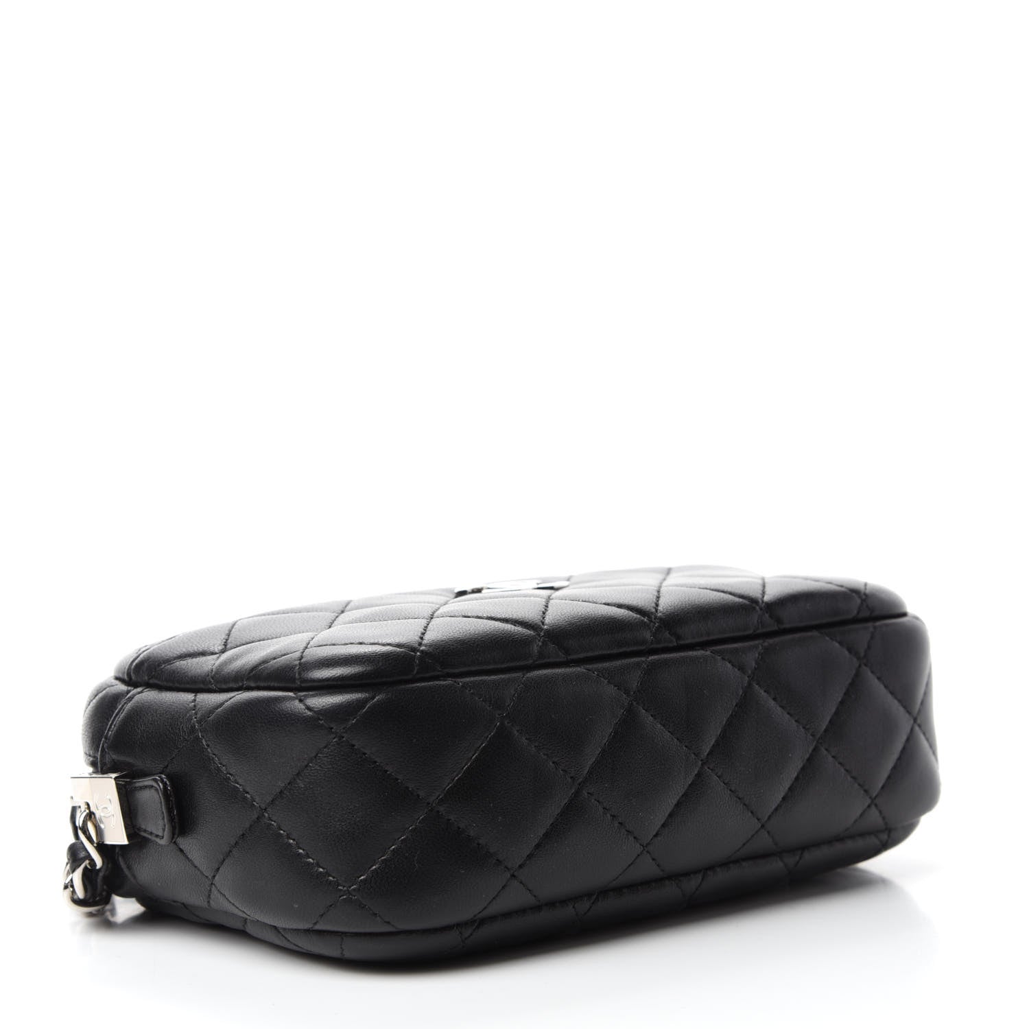 Chanel Lambskin Quilted Small Timeless Camera Case Black 4 of 12