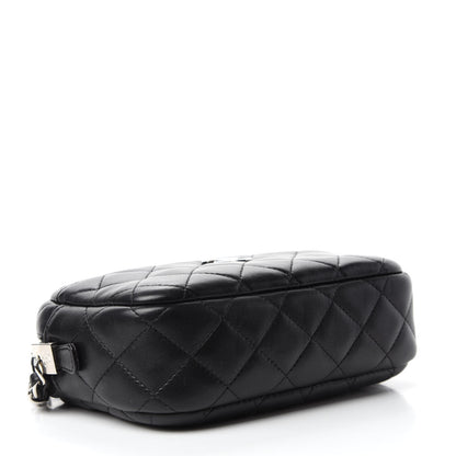 Chanel Lambskin Quilted Small Timeless Camera Case Black 4 of 12