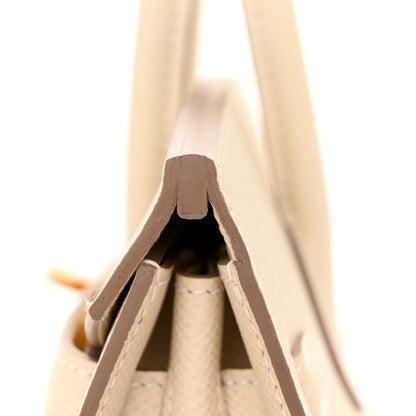 Hermes Epsom Birkin Sellier 25 Craie 12 of 13