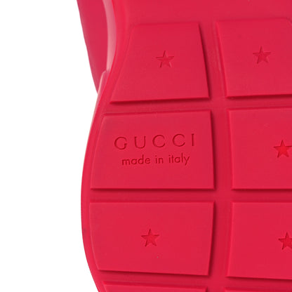 Gucci Calfskin Logo Mens Rhyton Sneakers 9 Box Pink 6 of 8