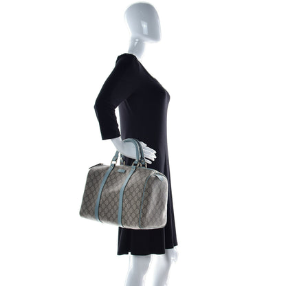 Gucci GG Plus Monogram Medium Joy Boston Light Blue 2 of 12