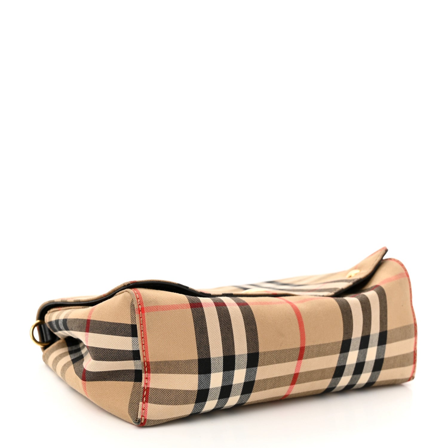 Burberry Vintage Check Hackberry Crossbody Bag Archive Beige Black 4 of 11