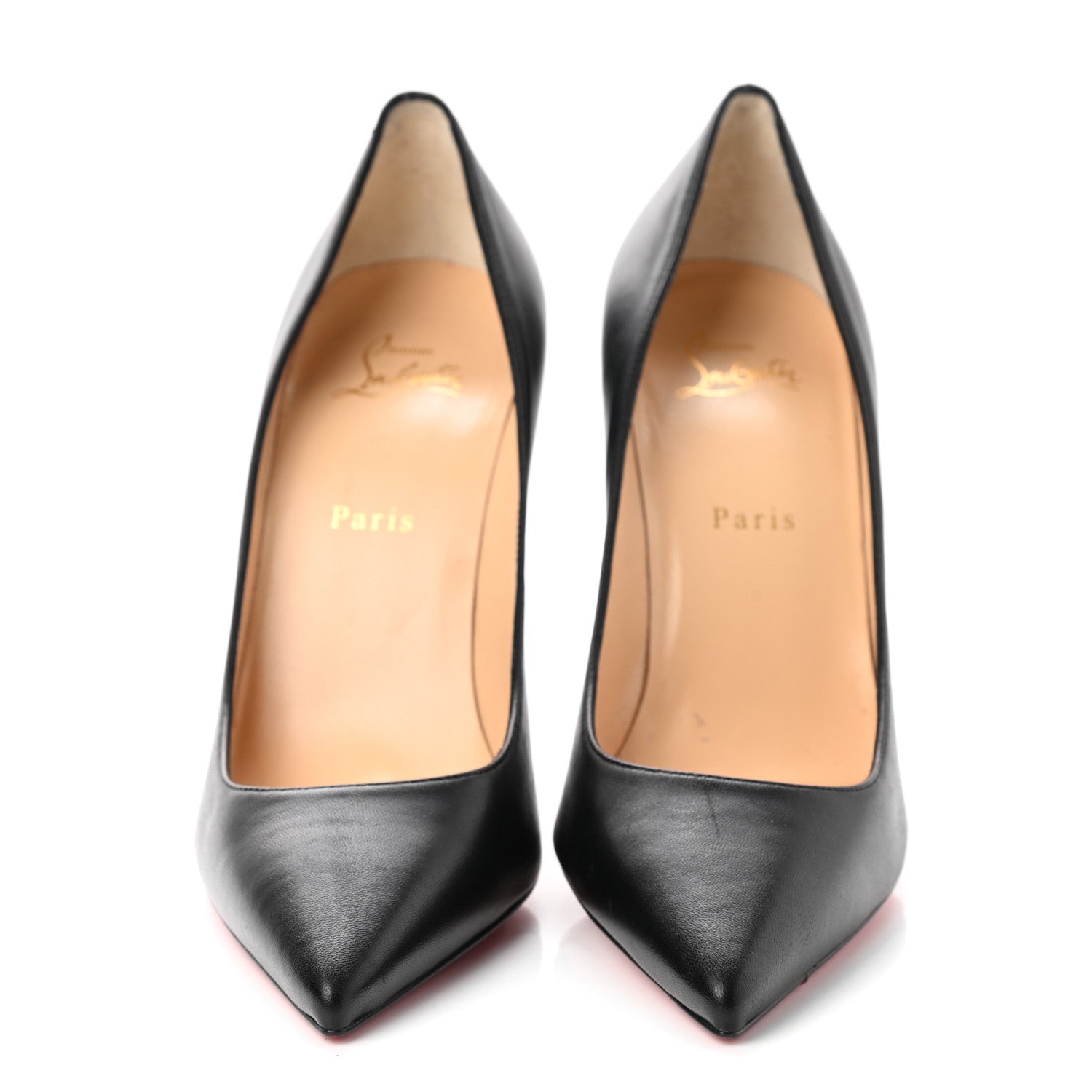 Christian Louboutin Shiny Nappa Kate 100 Pumps 40.5 Black 2 of 10