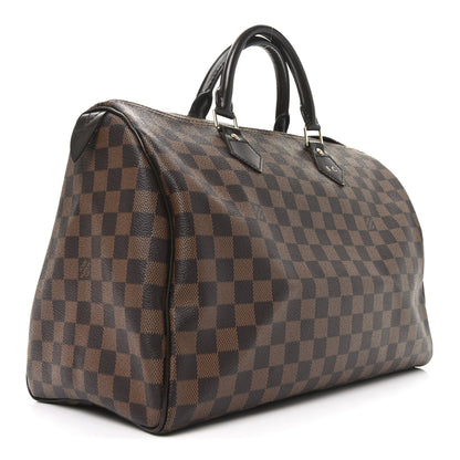 Louis Vuitton Damier Ebene Speedy 35 3 of 11