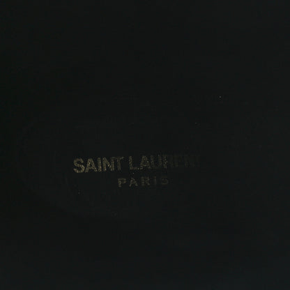 Saint Laurent Patent Calfskin Diane 100 Boots 37 Black 9 of 13