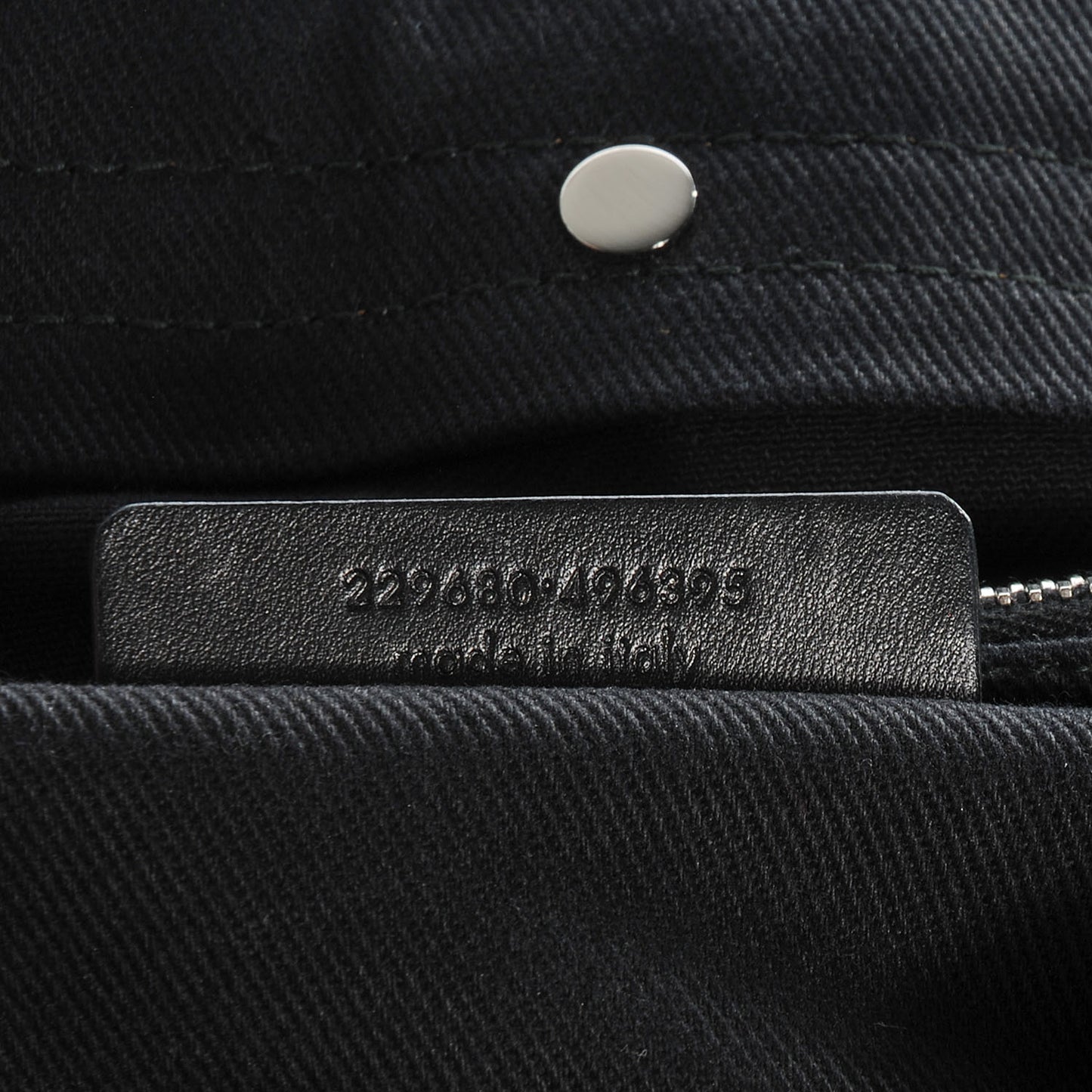 Leather Medium Muse Two Navy