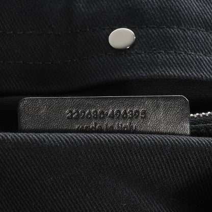 Saint Laurent Leather Medium Muse Two Navy 7 of 7