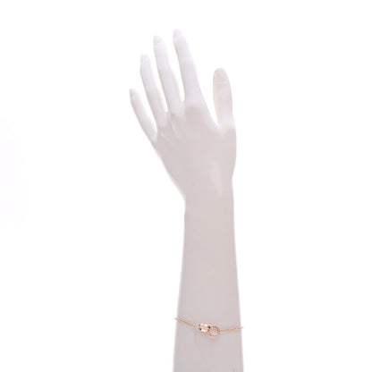 Cartier 18K Pink Gold Interlocking LOVE Bracelet 2 of 8