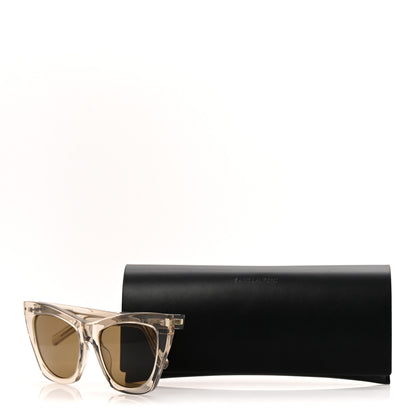Saint Laurent New Wave SL214 Kate Cat Sunglasses Nude 8 of 8