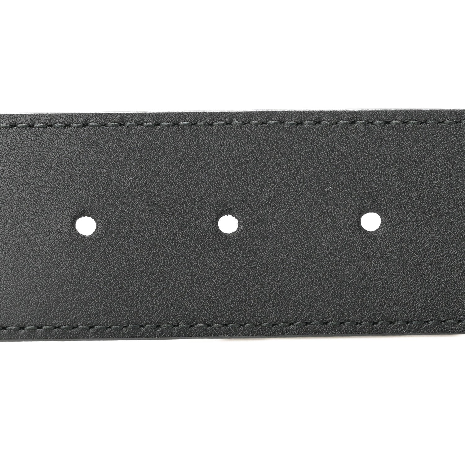 Gucci Moon Calfskin Pearl Double G 40mm Belt 90 36 Black Cream 4 of 7
