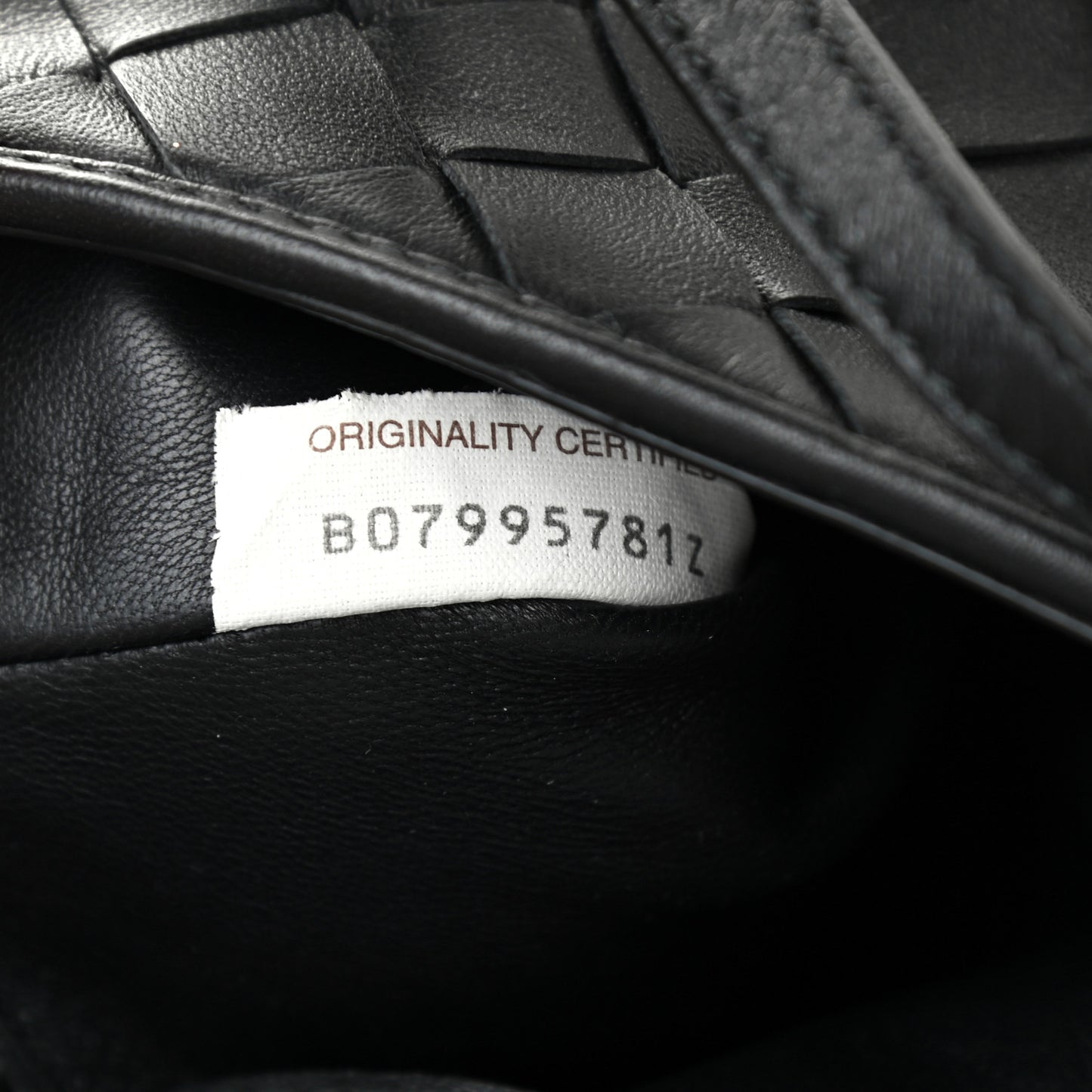 Nappa Intrecciato Crossbody Messenger Flap Black