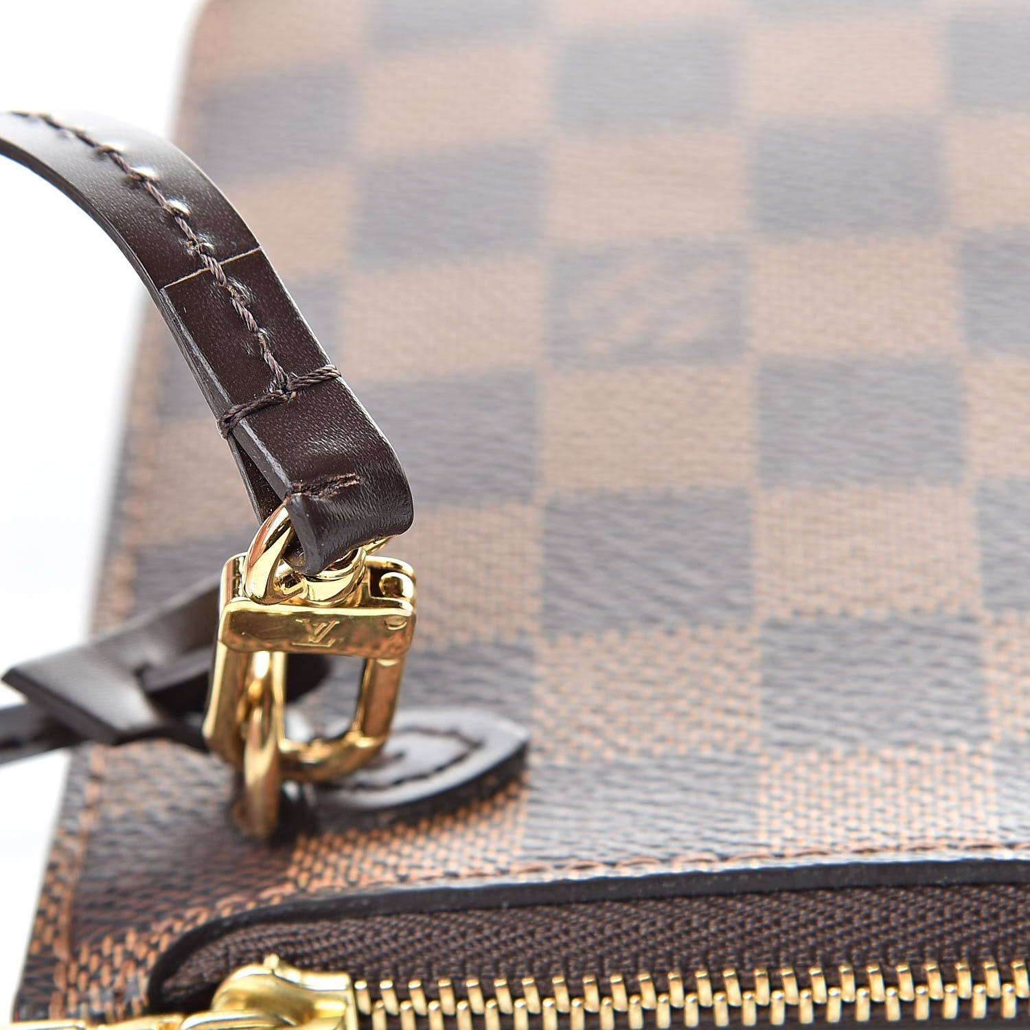 Louis Vuitton Damier Ebene Neverfull MM GM Pochette 9 of 12
