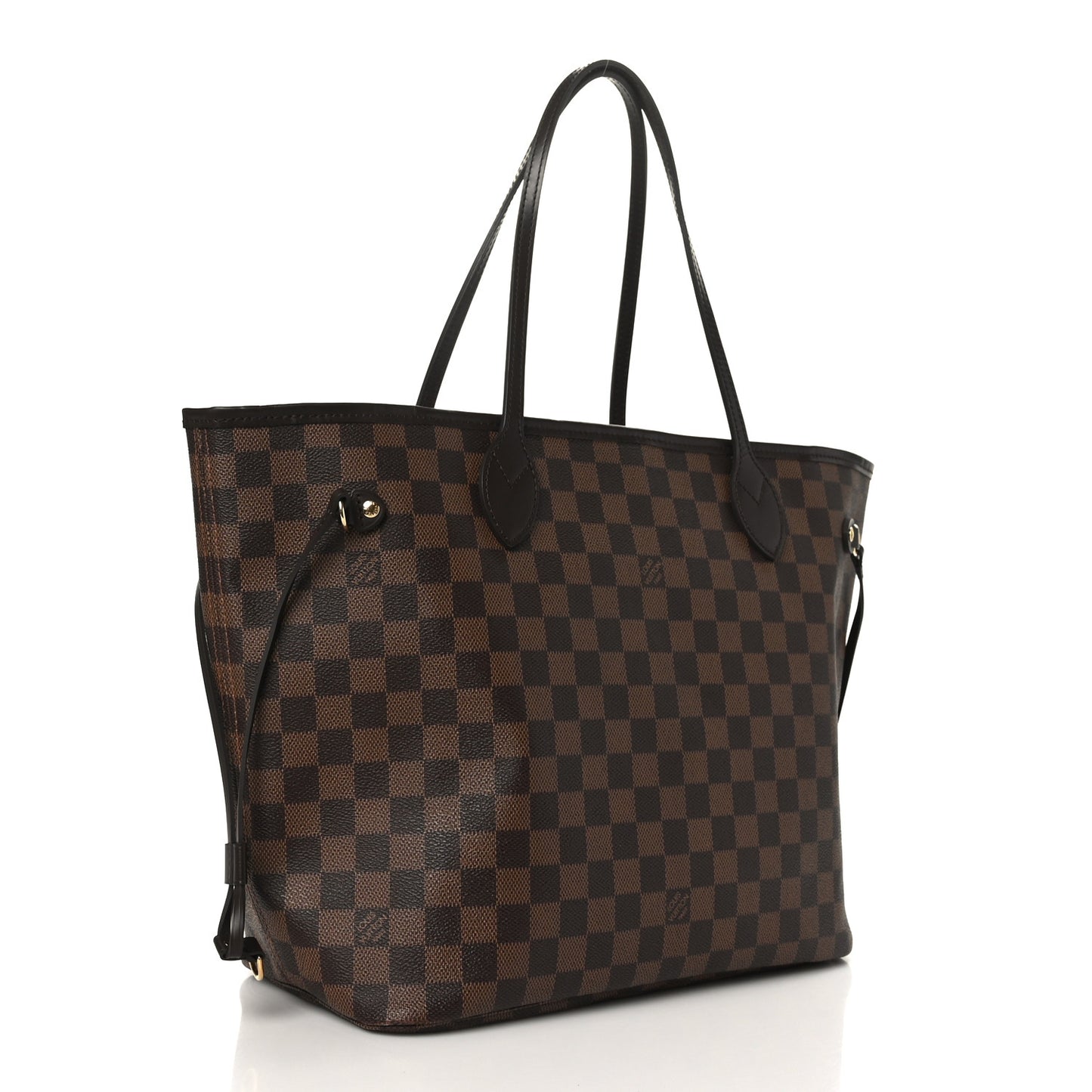 Damier Ebene Neo Neverfull MM Rose Ballerine