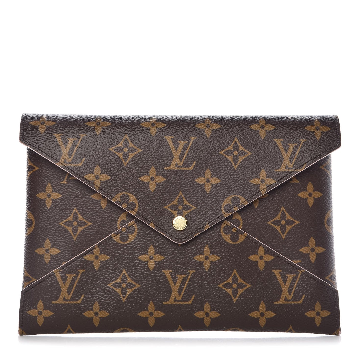 Monogram Large Kirigami Pochette Insert Rose Ballerine
