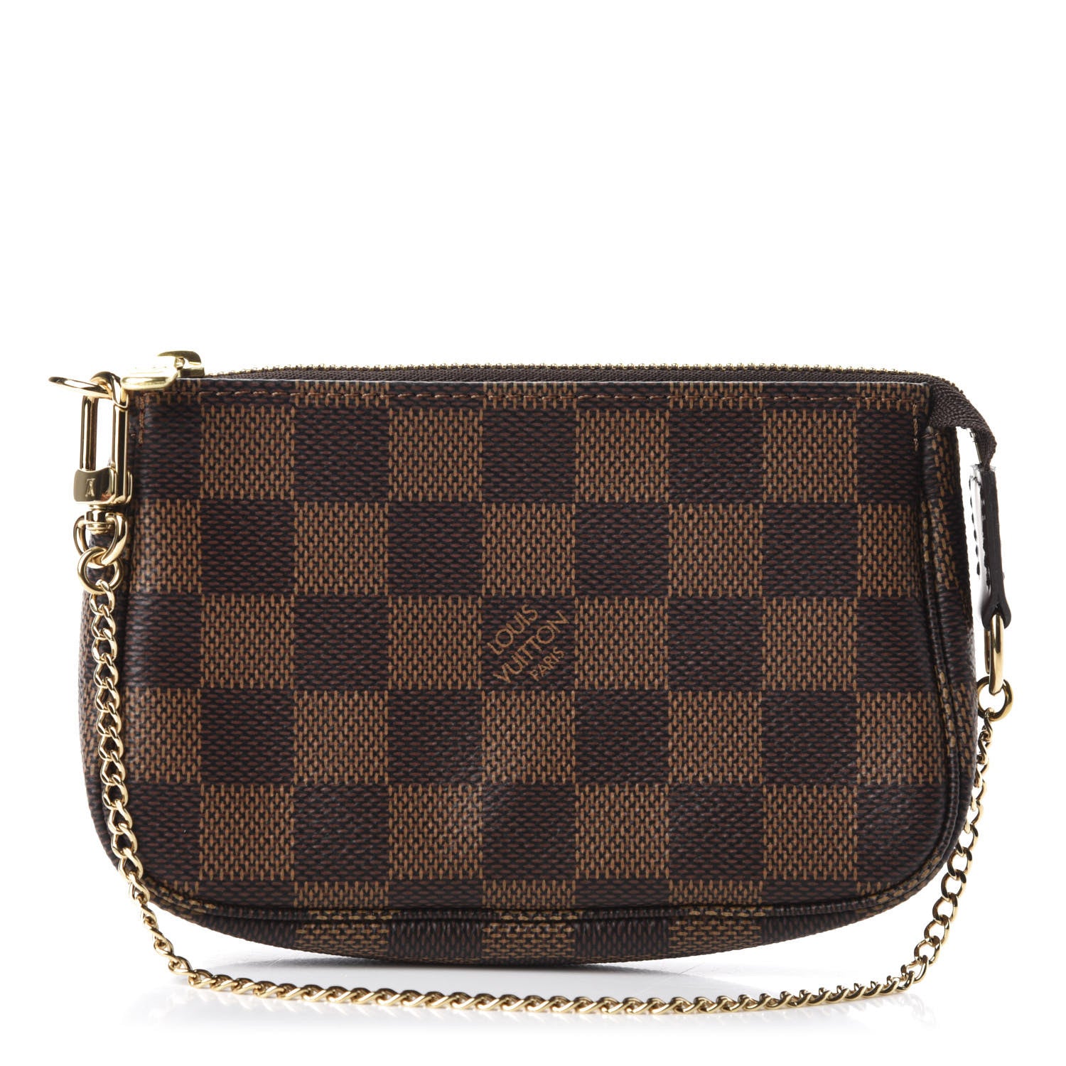 Louis Vuitton Damier Ebene Mini Pochette Accessories 1 of 8