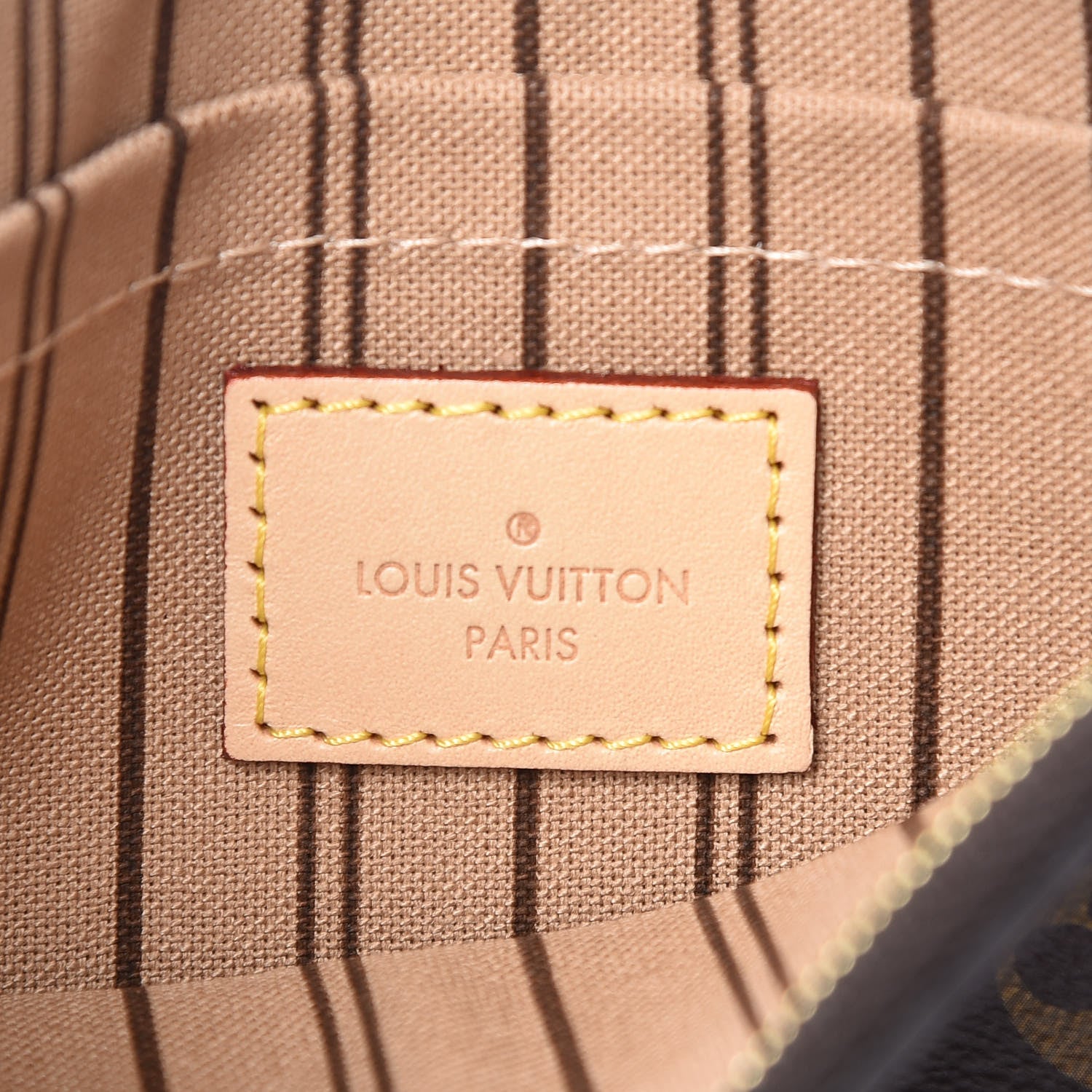 Louis Vuitton Monogram Neverfull MM GM Pochette 6 of 8