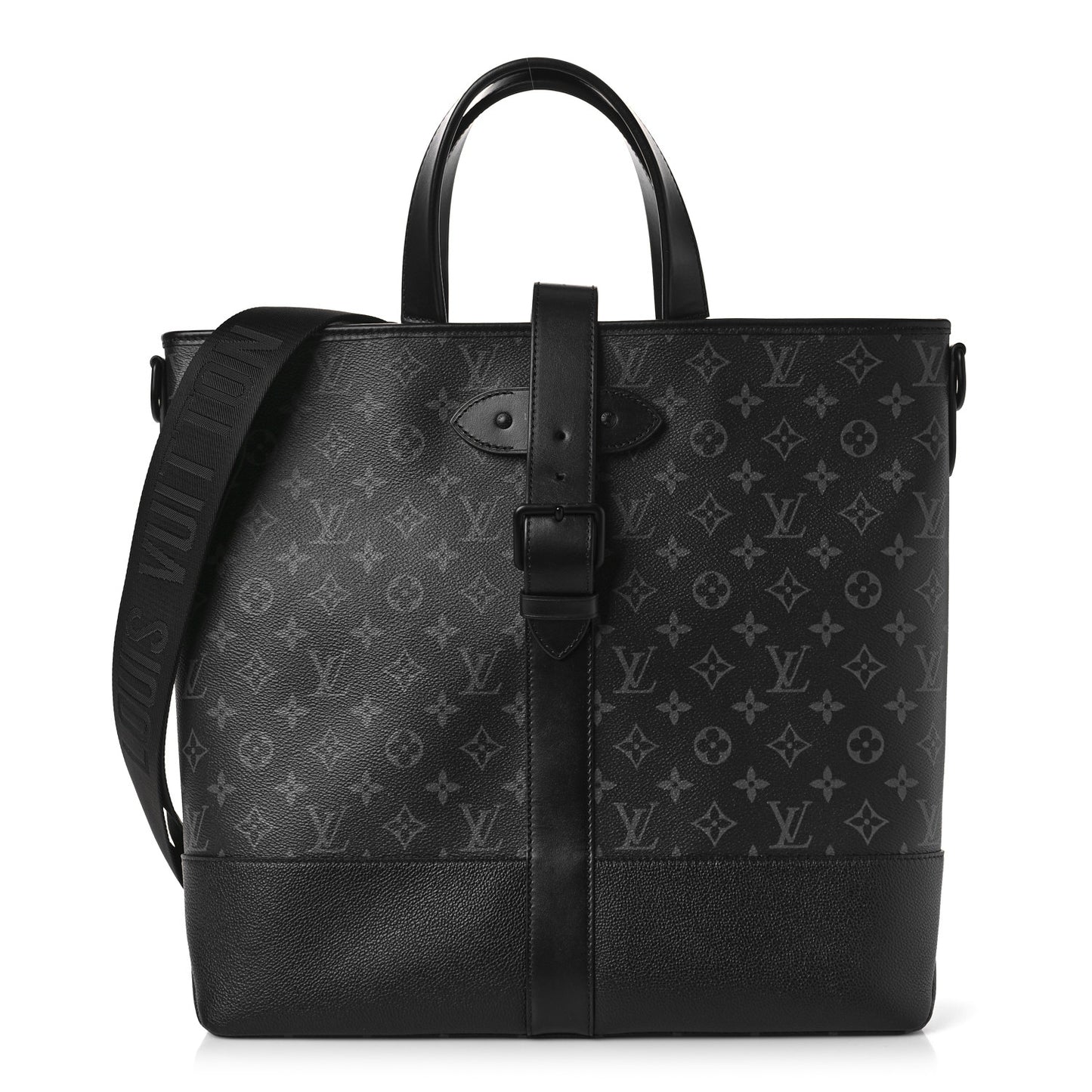 Monogram Eclipse Saumur Tote Black