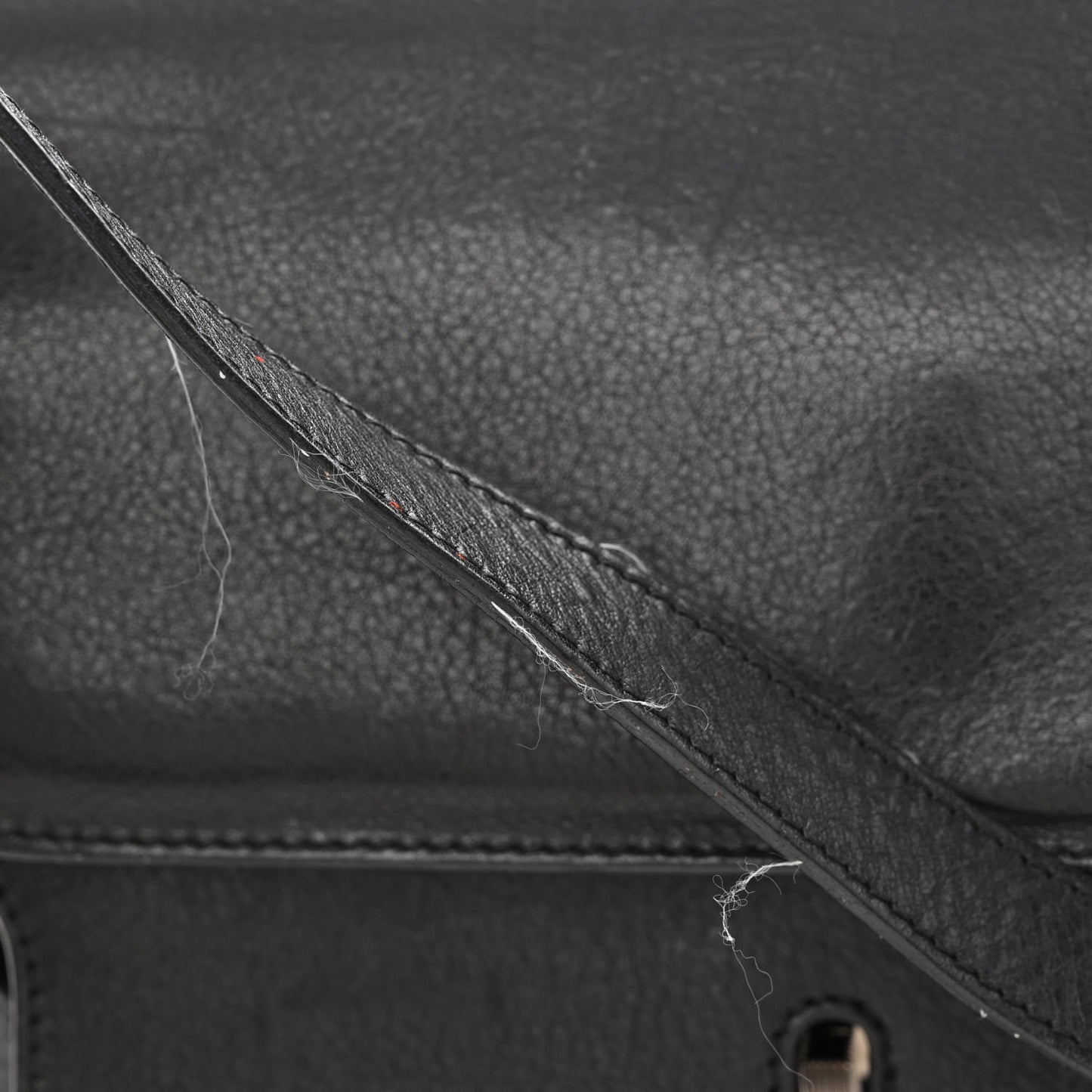Calfskin PS11 Classic Shoulder Bag Black