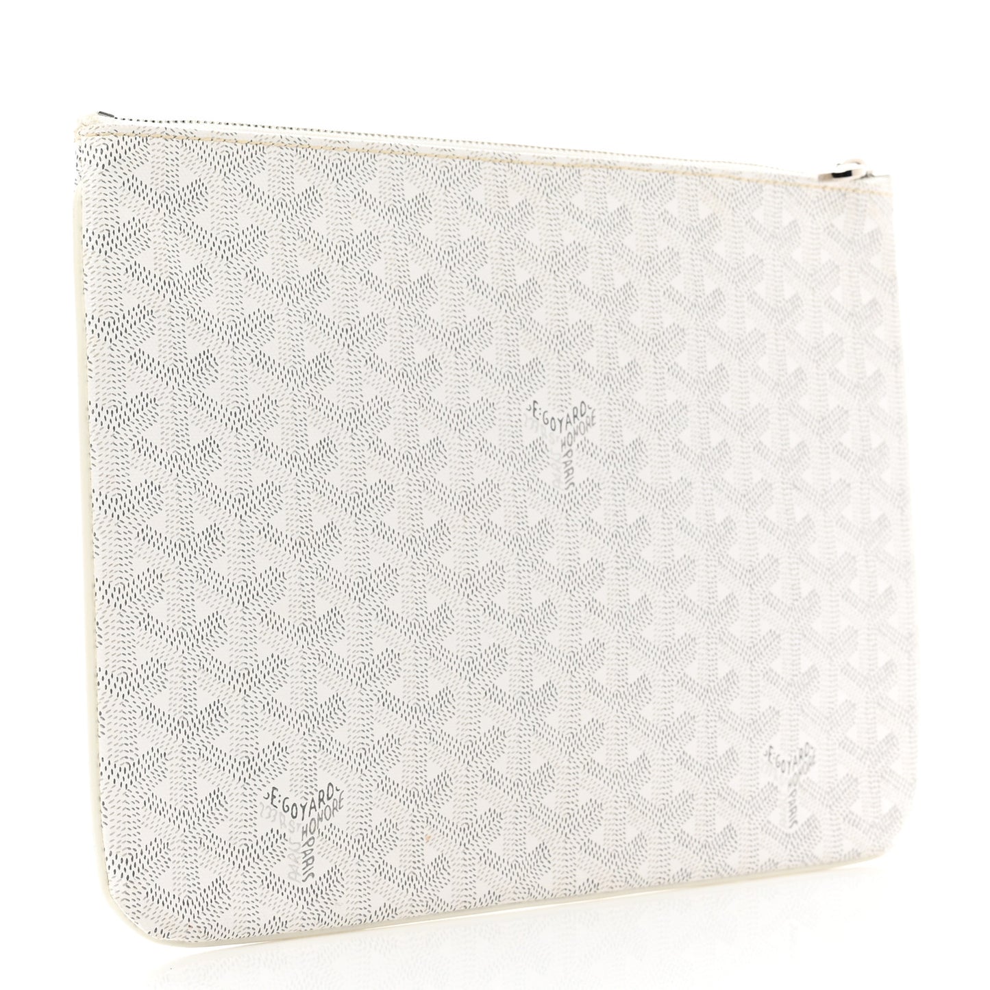 Goyardine Senat Pochette MM White