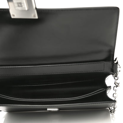 Givenchy Calfskin Medium 4G Chain Shoulder Bag Black 4 of 12