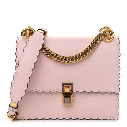 Fendi Vitello Liberty Scalloped Studded Small Kan I Shoulder Bag Confetto 1 of 12