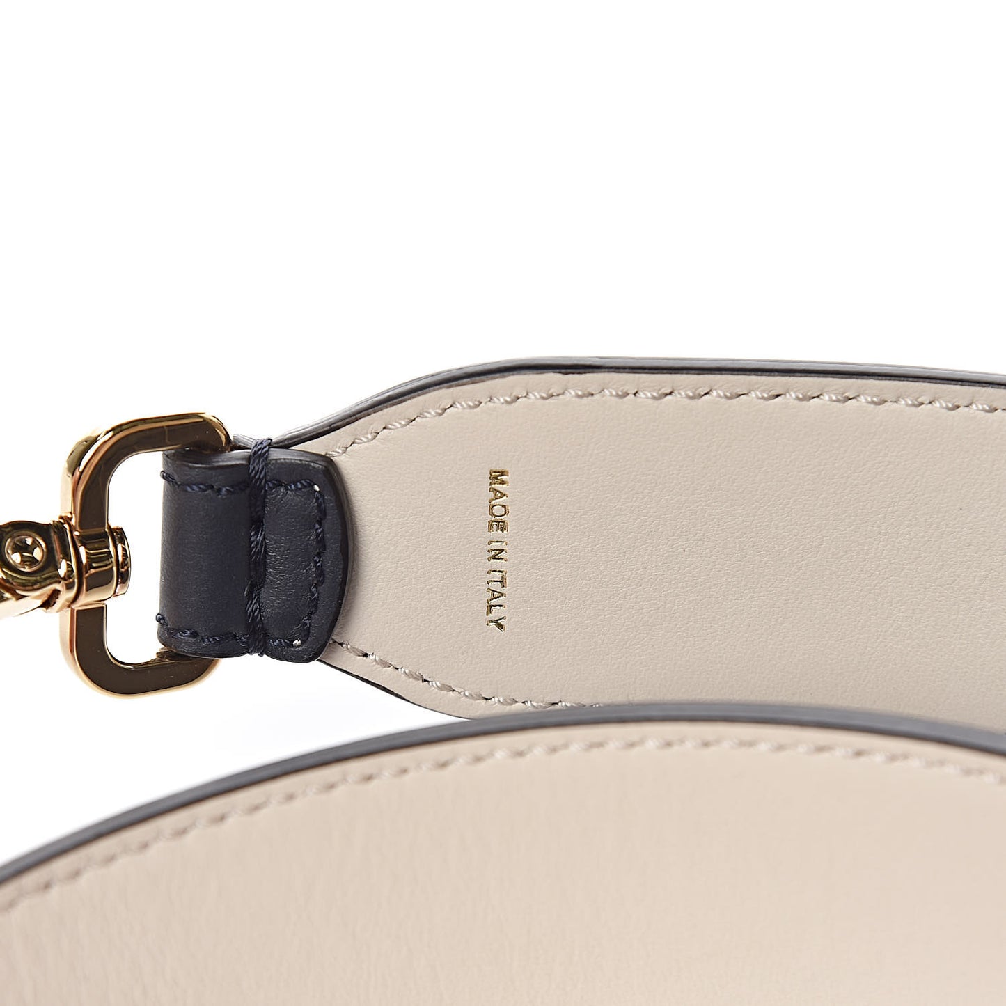 Vitello Century Nappa Lace Up Bow Strap You Blue Notte Plaster