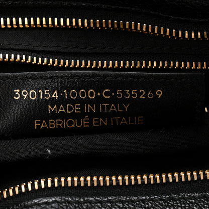 Balenciaga Chevre Gold Metallic Edge Hardware City Black 8 of 11
