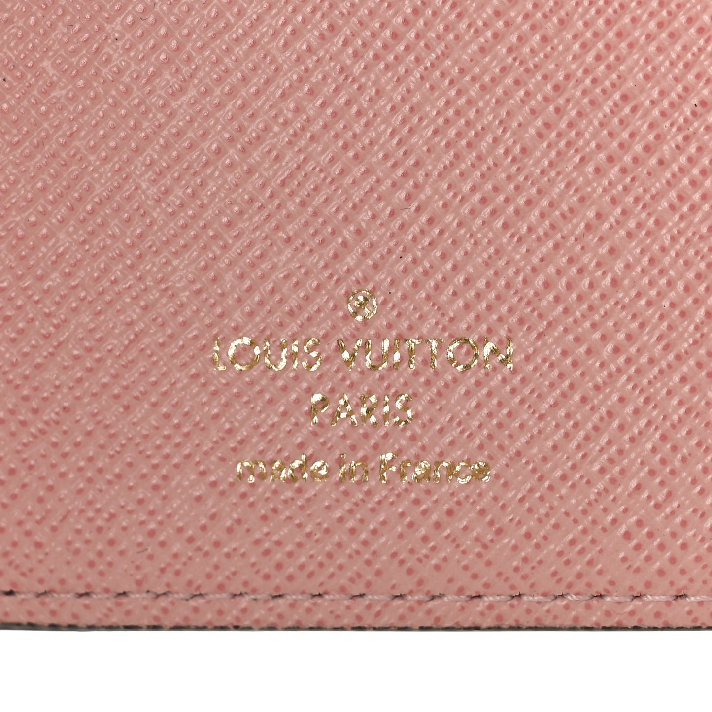 Damier Ebene Victorine Wallet Rose Ballerine