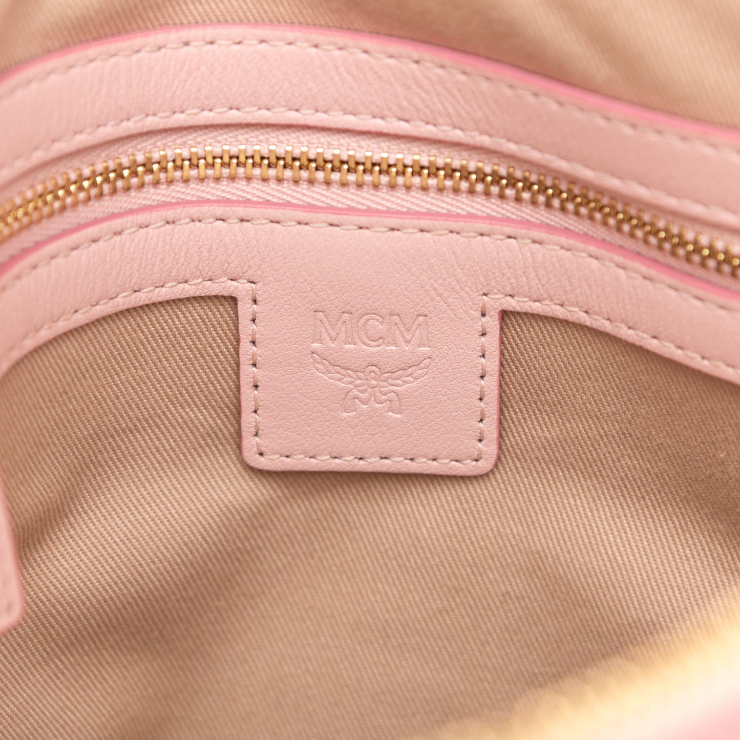 Visetos Medium Crossbody Pouch Soft Pink