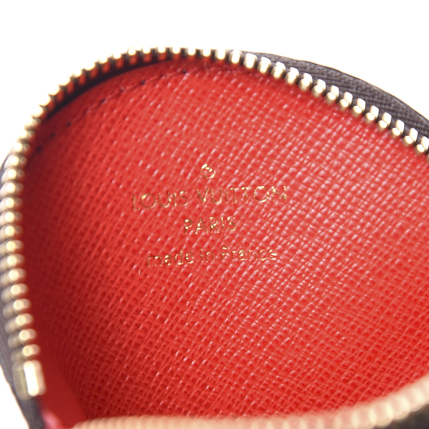 Monogram 2020 Christmas Animation Bumper Cars Round Coin Purse Coquelicot