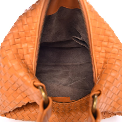 Bottega Veneta Nappa Intrecciato Pyramid Hobo Saffron 5 of 13