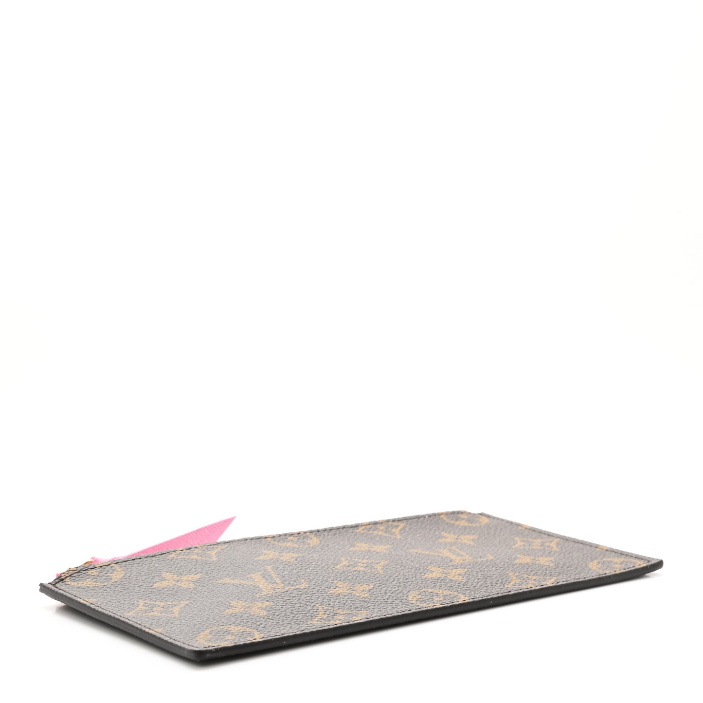 Monogram Felicie Chain Wallet Zippered Insert Pink
