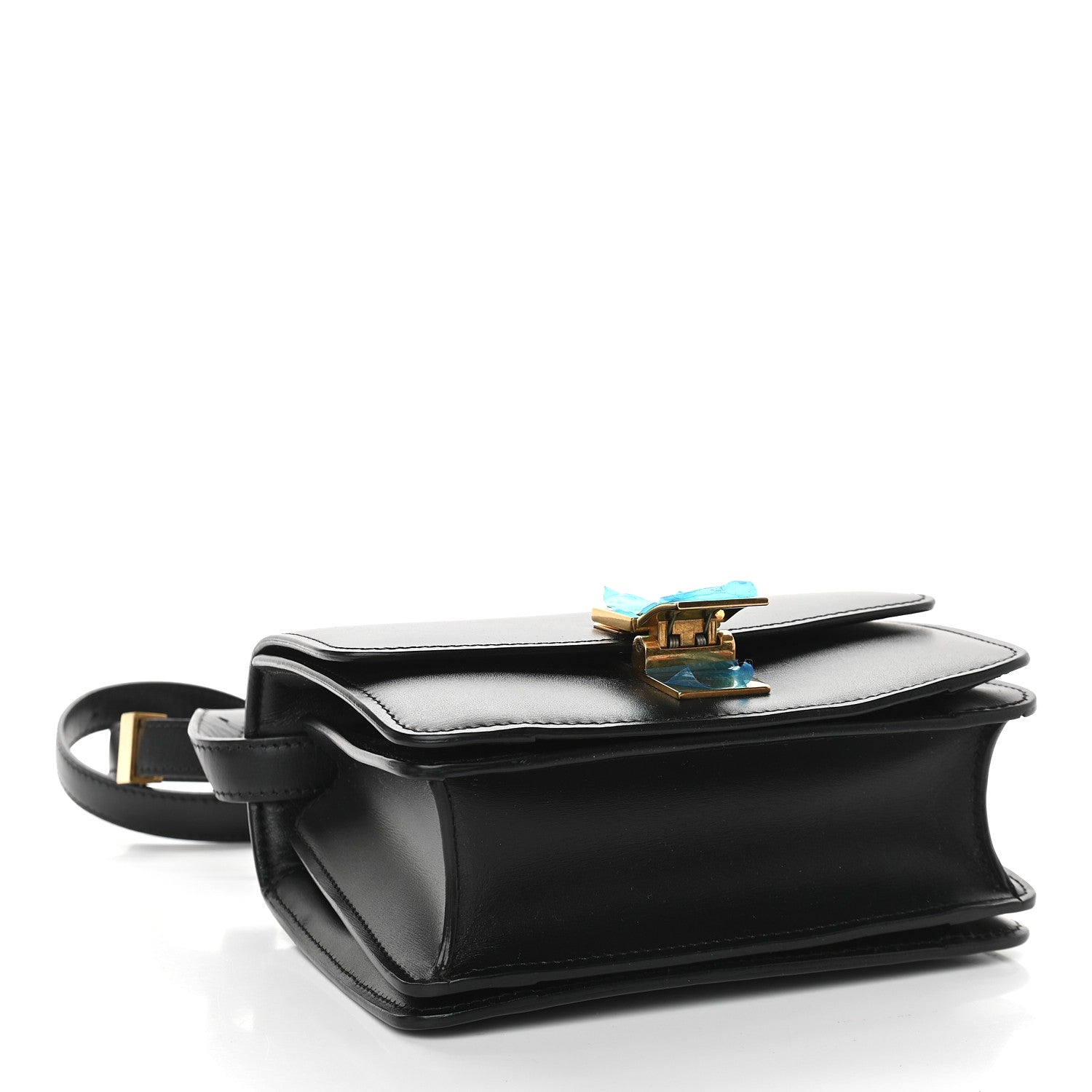 Celine Box Calfskin Small Classic Box Flap Bag Black 4 of 9