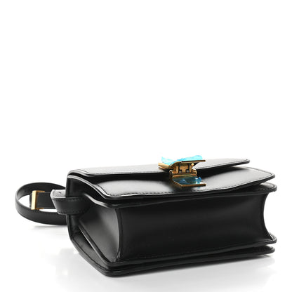 Celine Box Calfskin Small Classic Box Flap Bag Black 4 of 9