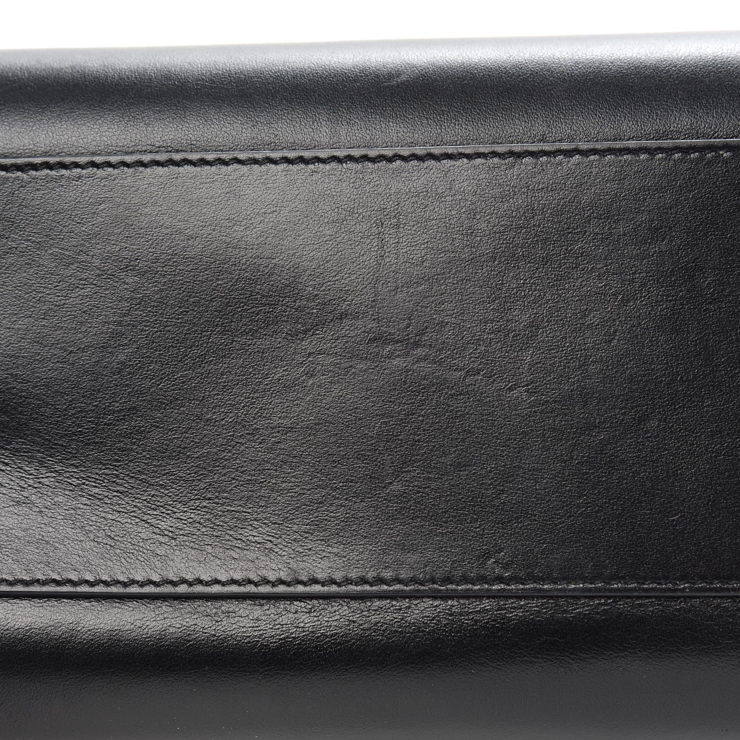 Saint Laurent Calfskin Monogram Baby Cabas Black 10 of 14
