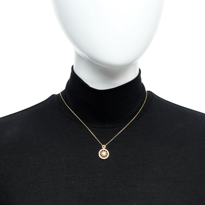 Harry Winston 18K Yellow Gold Diamond Winston Gates Pendant Necklace 2 of 6