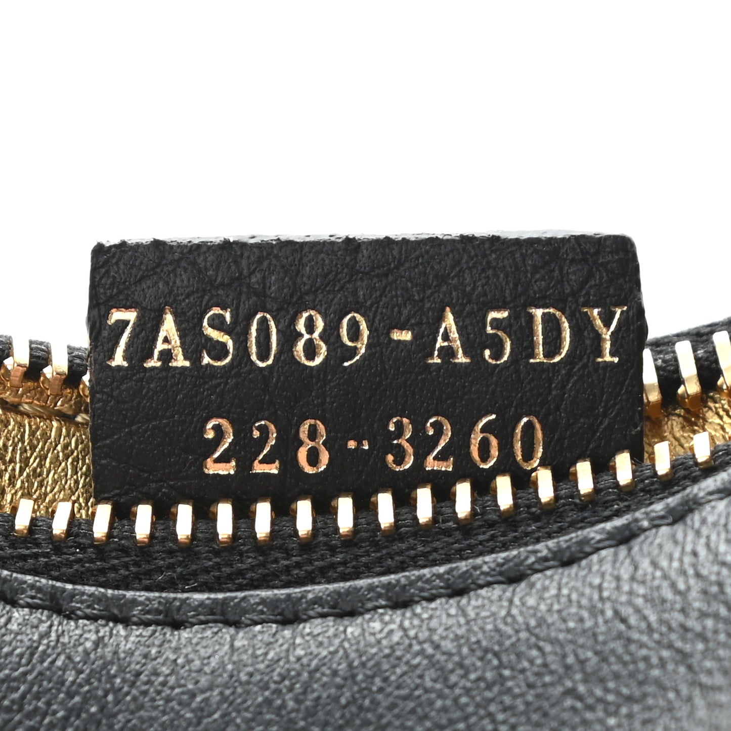 Vitello Grace Matte Nano Fendigraphy Hobo Charm Black